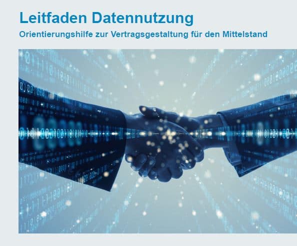 Titelseite „Leitfaden Datennutzung“