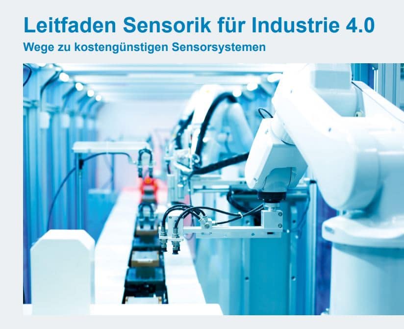 Titelseite „Leitfaden Sensorik für Industrie 4.0“